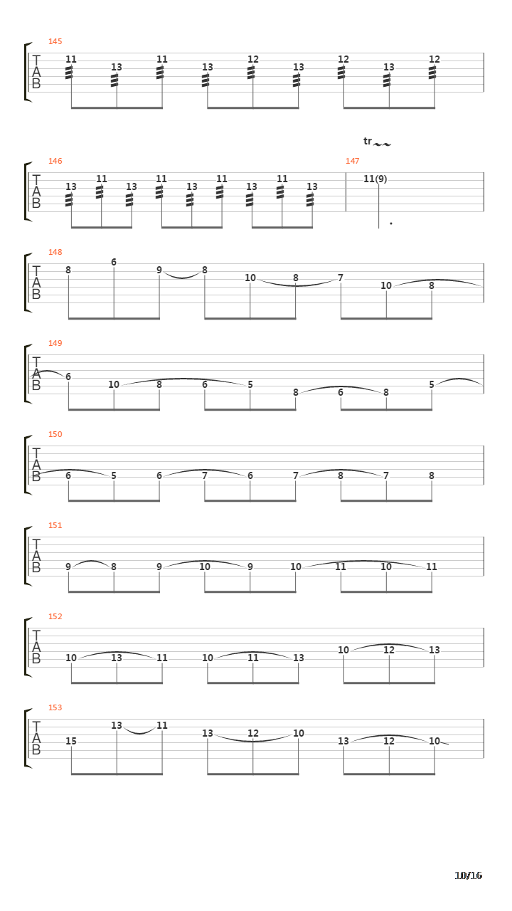 Impromptu 2 in Eb Minor吉他谱