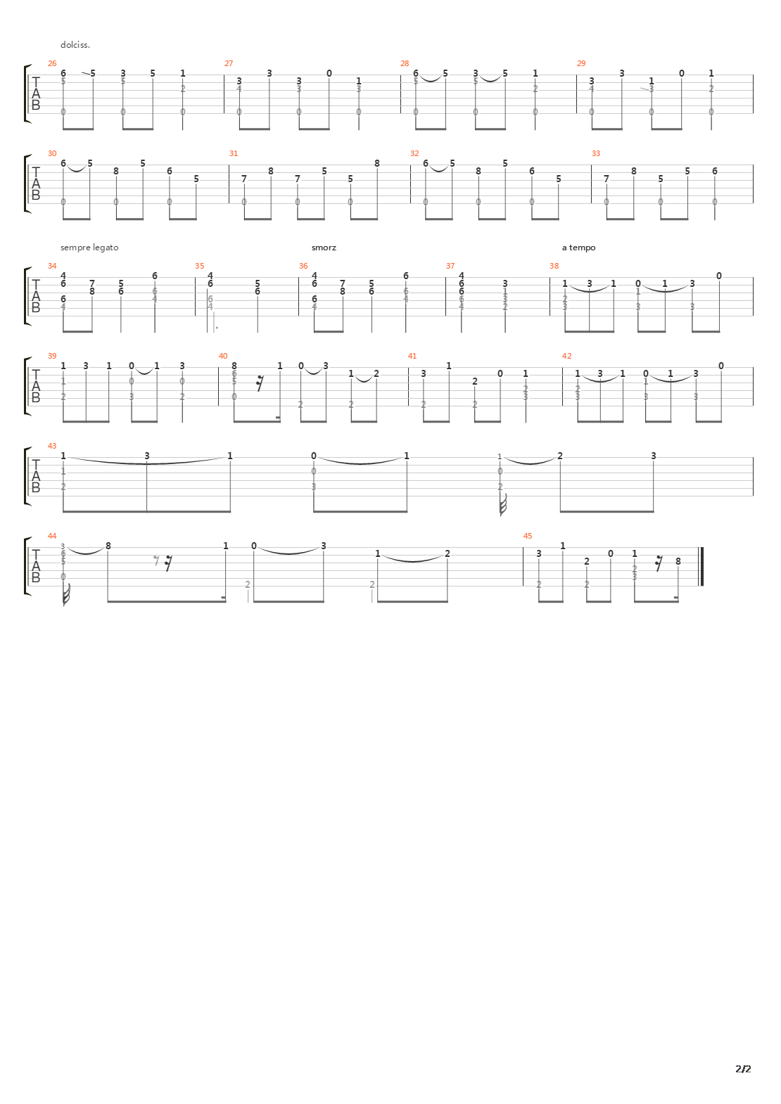 Opus 7 No 4 Mazurka吉他谱