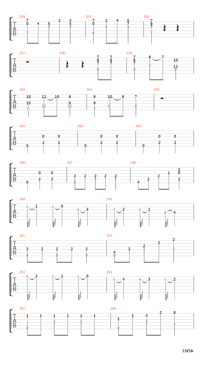 Opus 18 No 1吉他谱