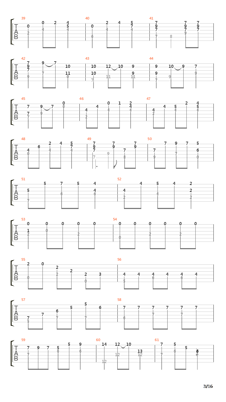 Opus 18 No 1吉他谱