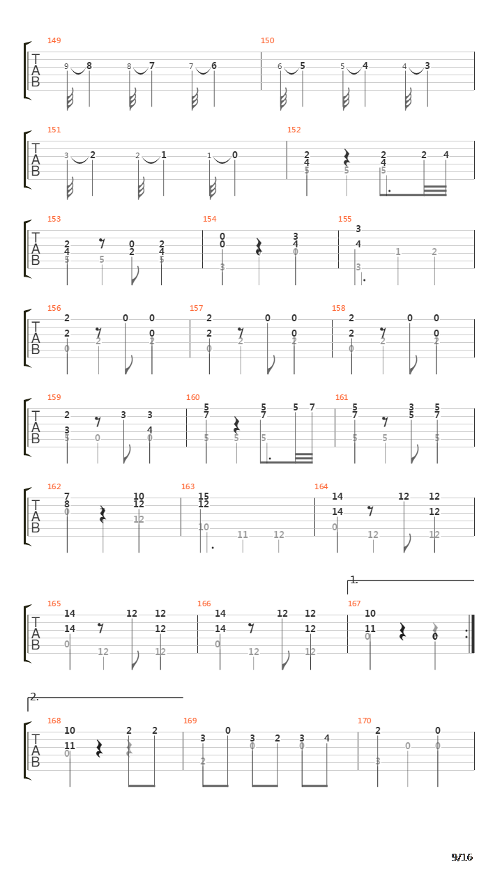 Opus 18 No 1吉他谱