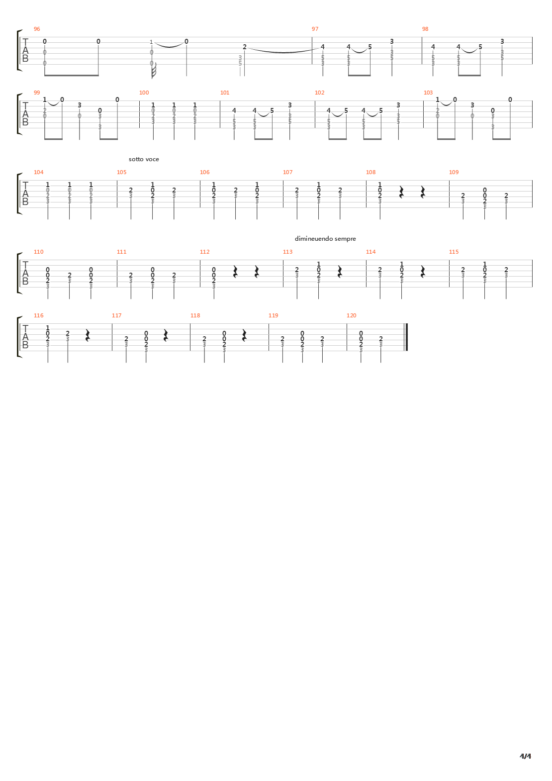 Opus 24 No 2 Mazurka吉他谱