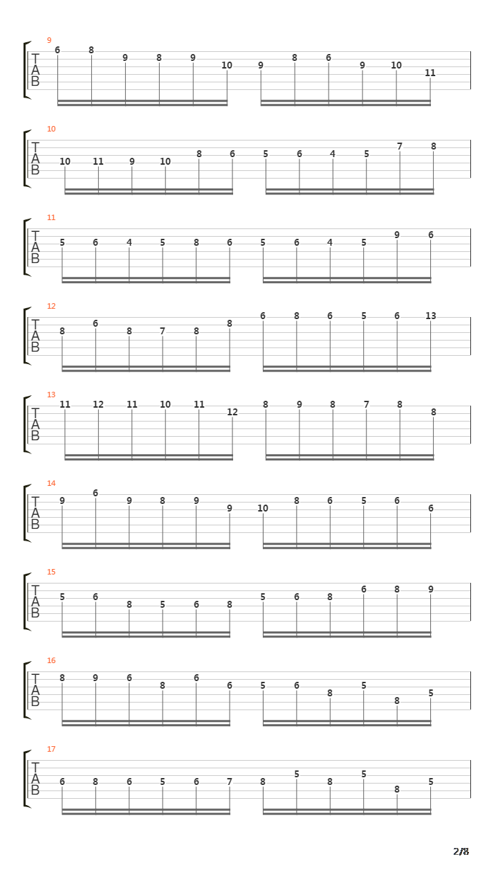 Opus 25 No 2吉他谱