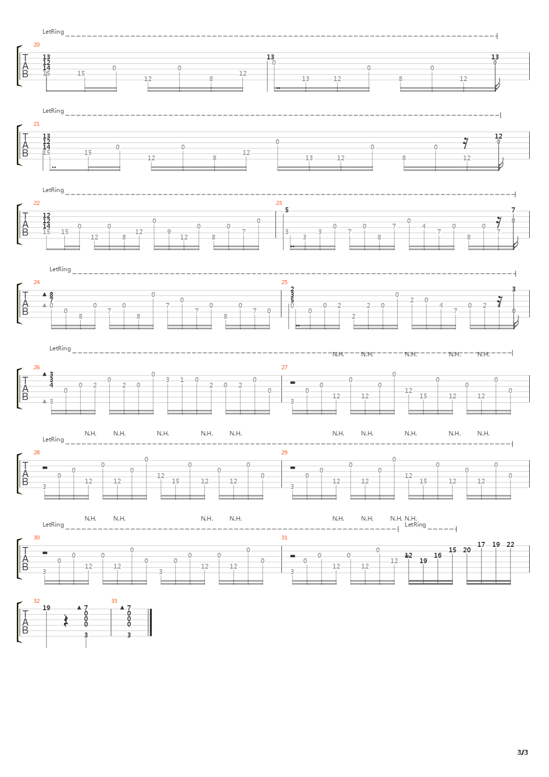 Opus 28 No 3 Prelude吉他谱