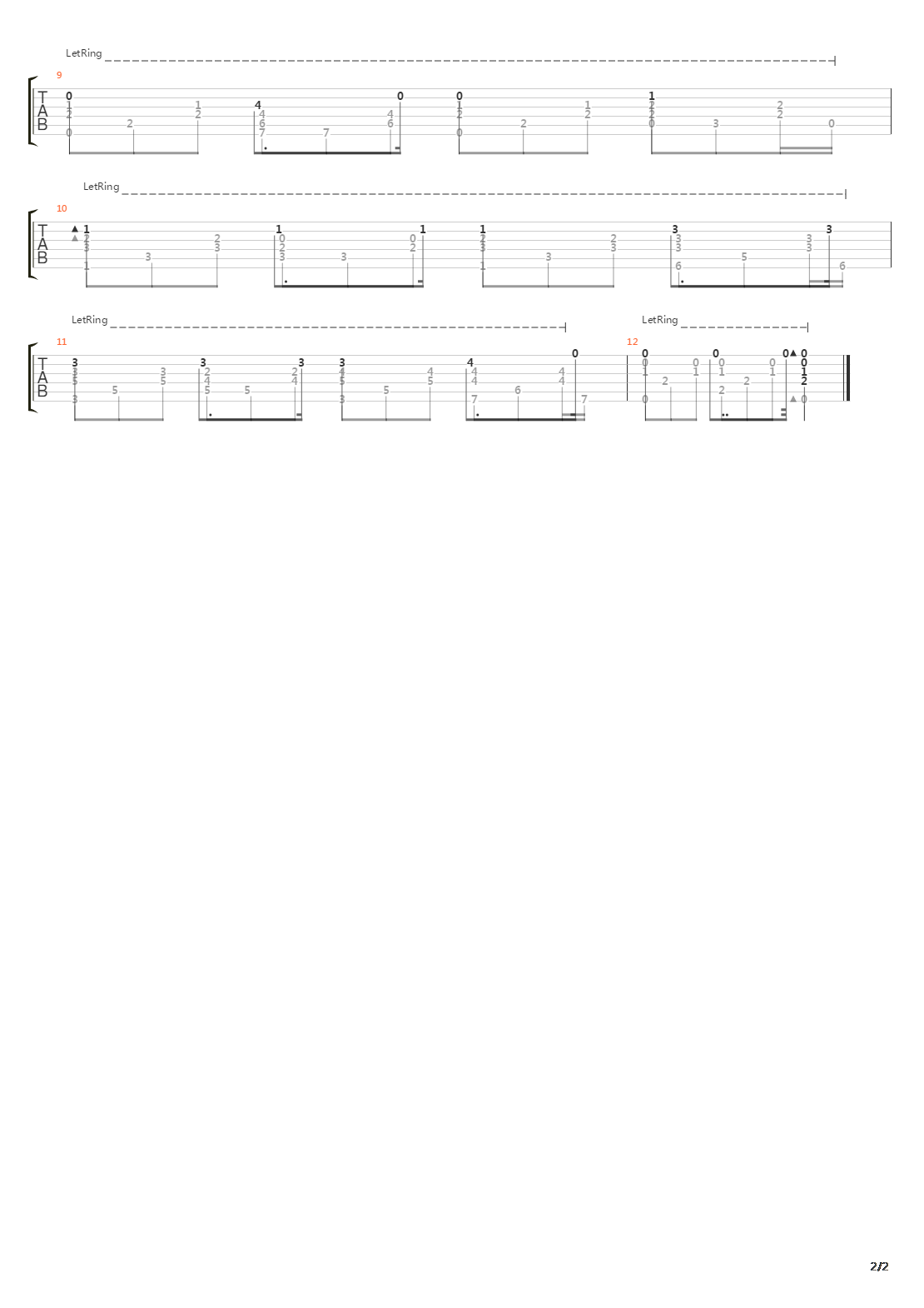 Opus 28 No 9 Prelude吉他谱