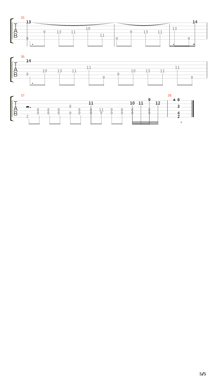 Opus 28 No 13 Prelude吉他谱