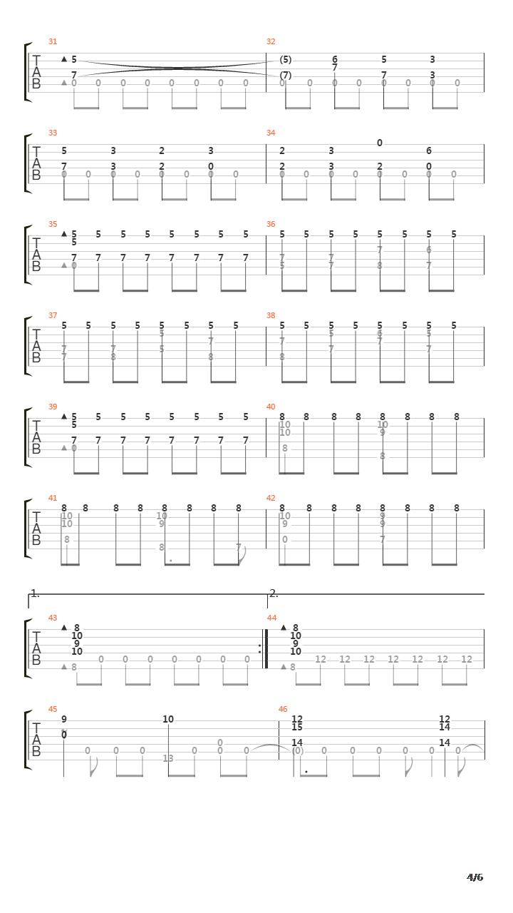 Opus 28 No 15 Prelude v2吉他谱