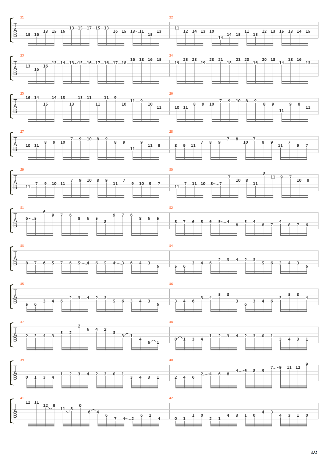 Opus 28 No 16 Prelude吉他谱