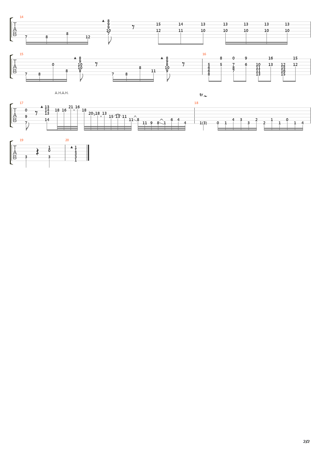 Opus 28 No 18 Prelude吉他谱