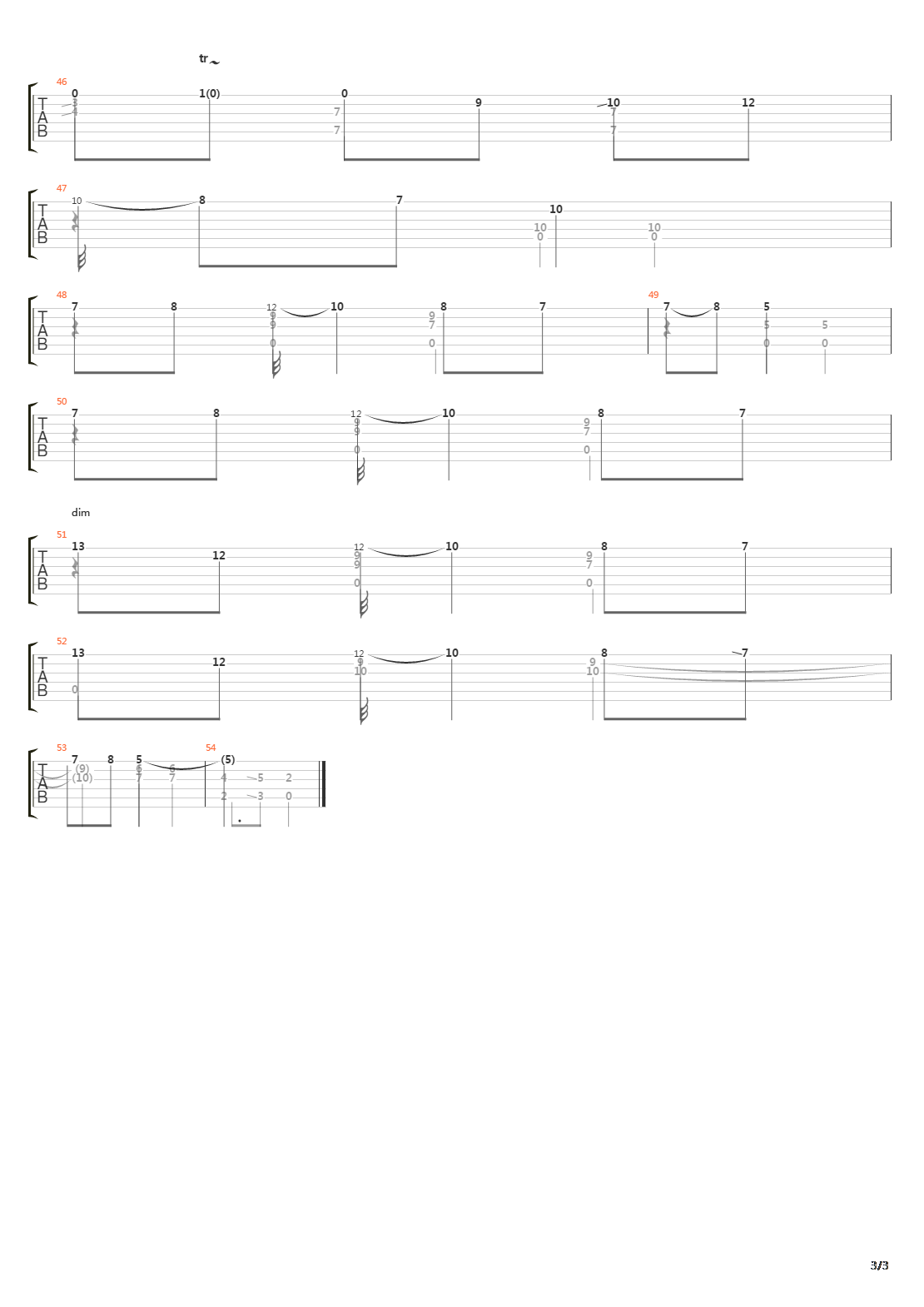 Opus 30 No 1 Mazurka吉他谱