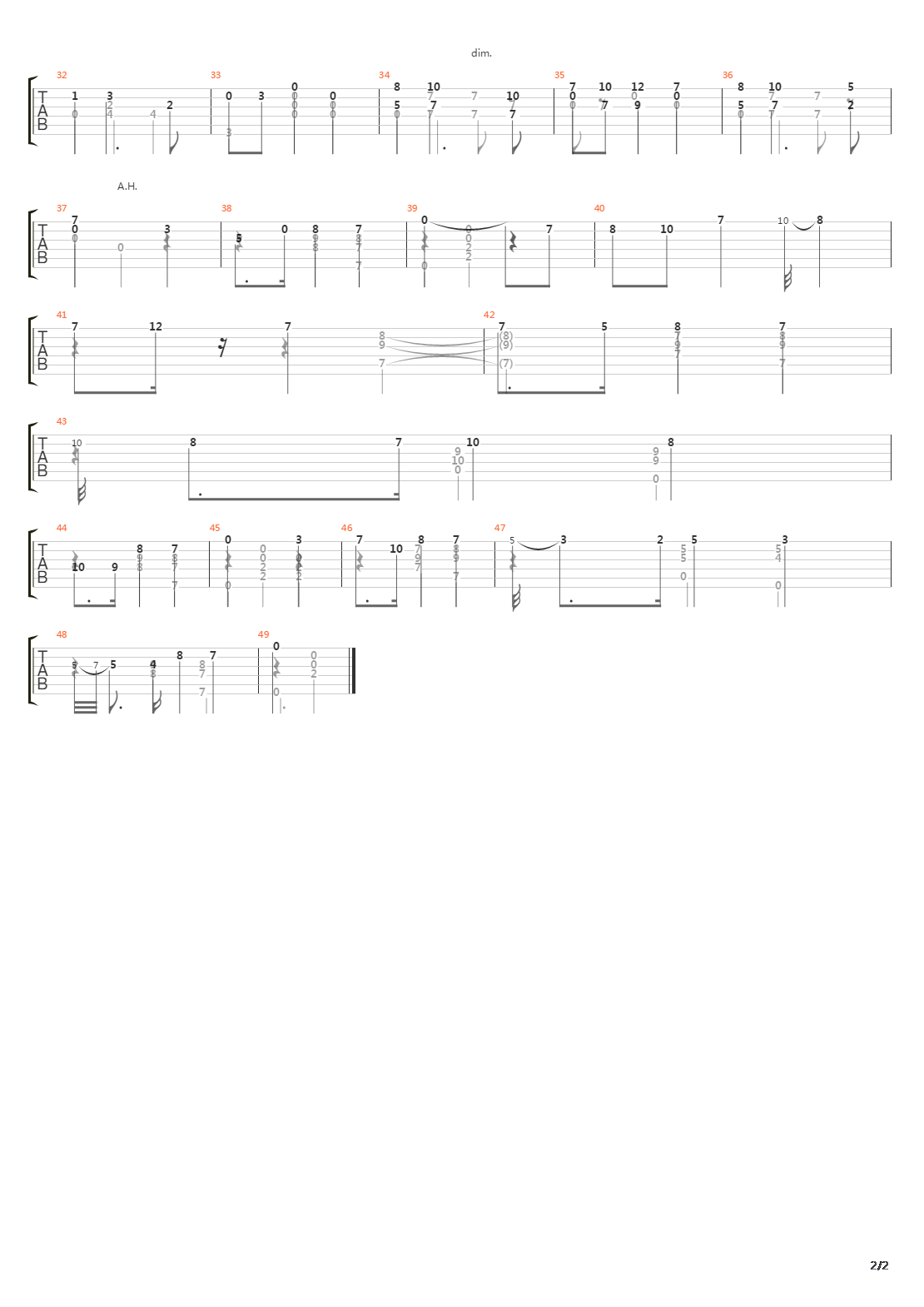 Opus 33 No 1 Mazurka吉他谱