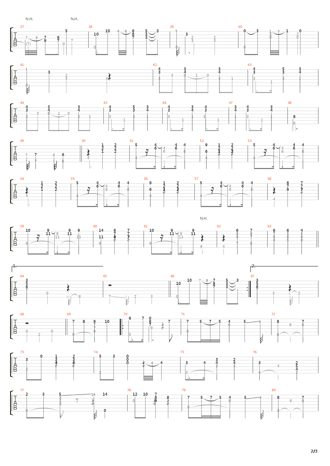 Opus 33 No 4 Mazurka吉他谱