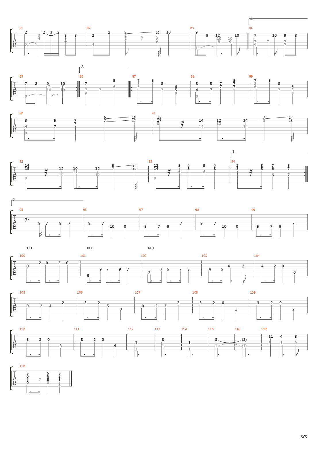 Opus 33 No 4 Mazurka吉他谱