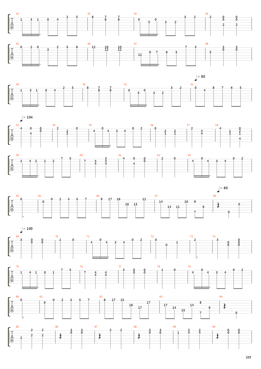 Opus 34 No 2 (Valse)吉他谱