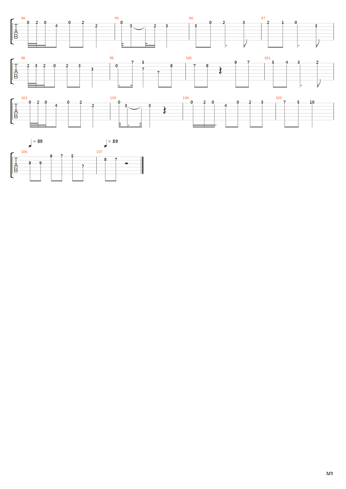 Opus 52 No 2吉他谱