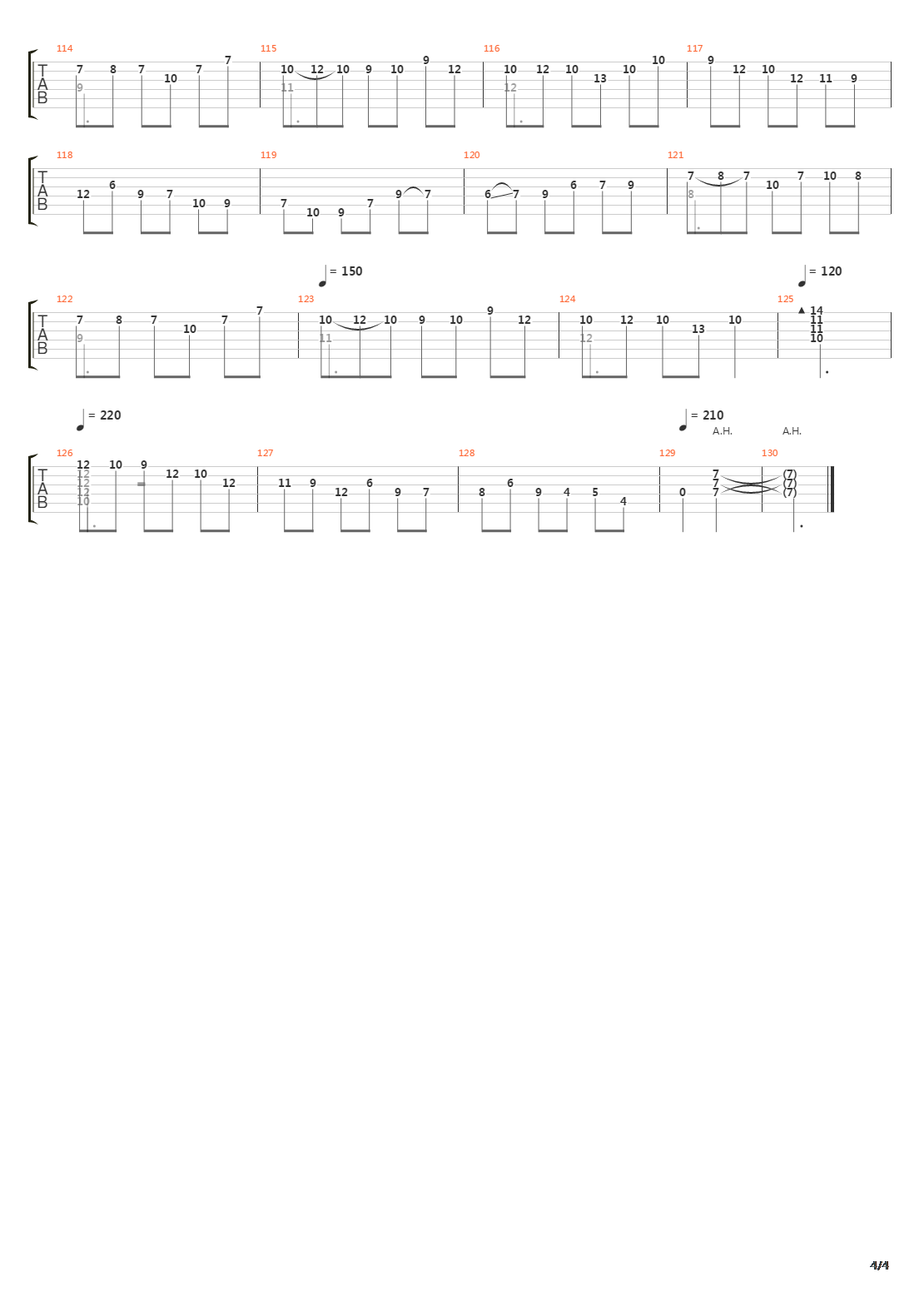 Opus 64 No 1吉他谱