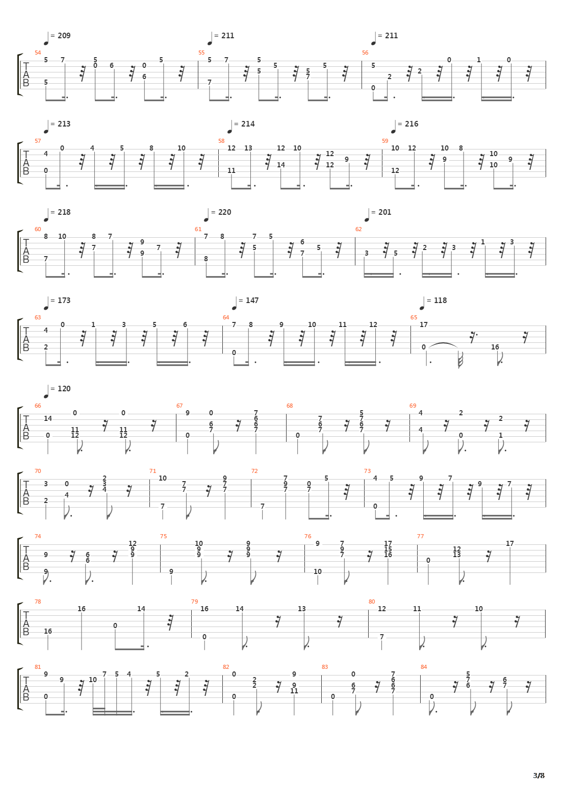 Opus 64 No 2 (Valse No 7)吉他谱