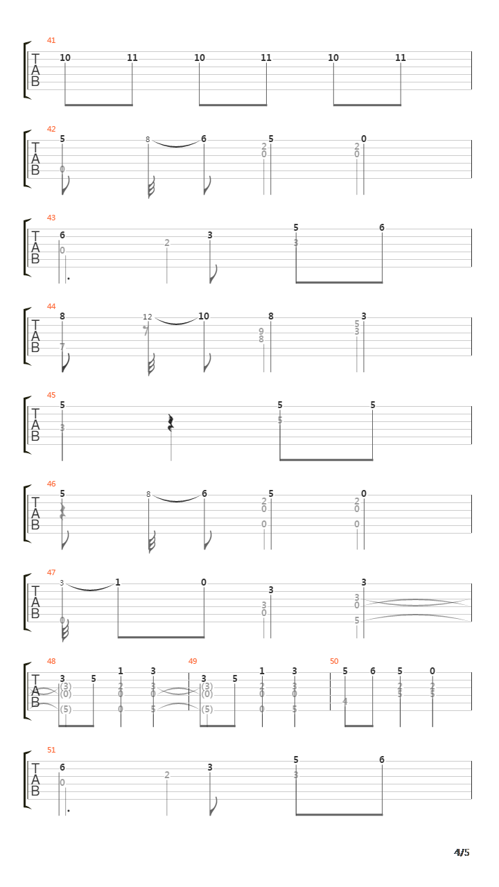 Opus 67 No 2 Mazurka吉他谱