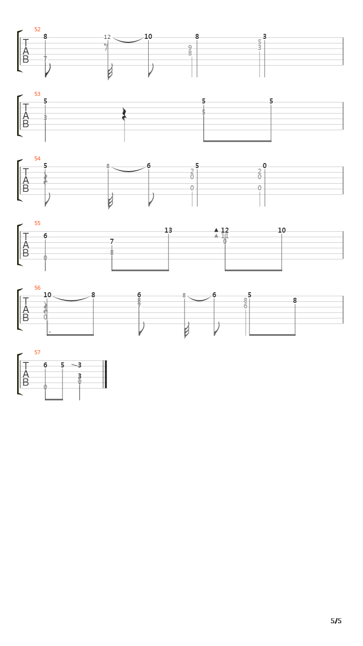 Opus 67 No 2 Mazurka吉他谱