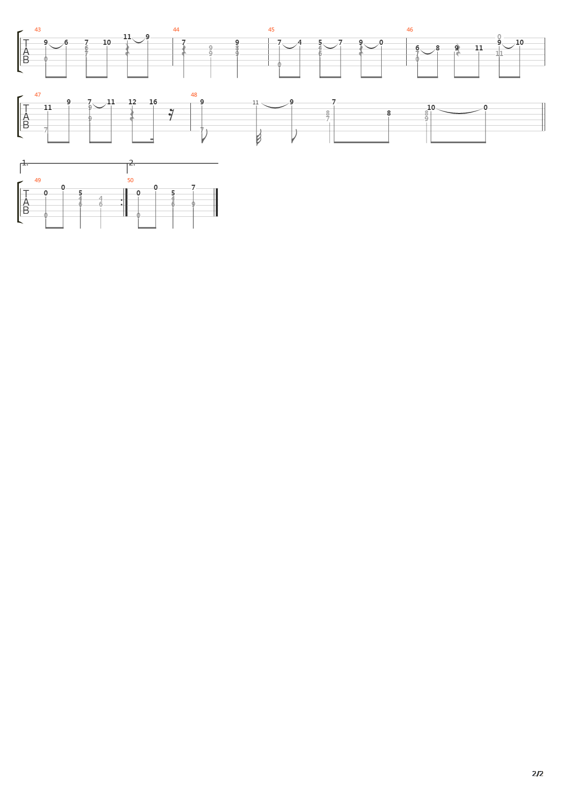 Opus 67 No 4 Mazurka吉他谱