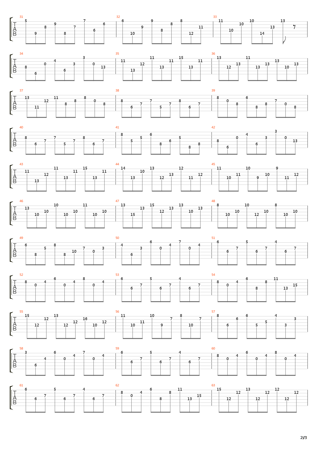 Prelude 19 In E Flat Major吉他谱