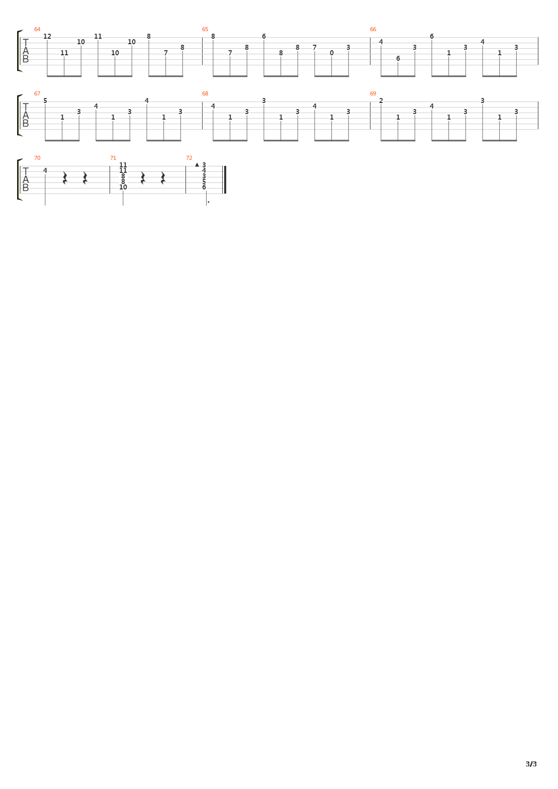 Prelude 19 In E Flat Major吉他谱