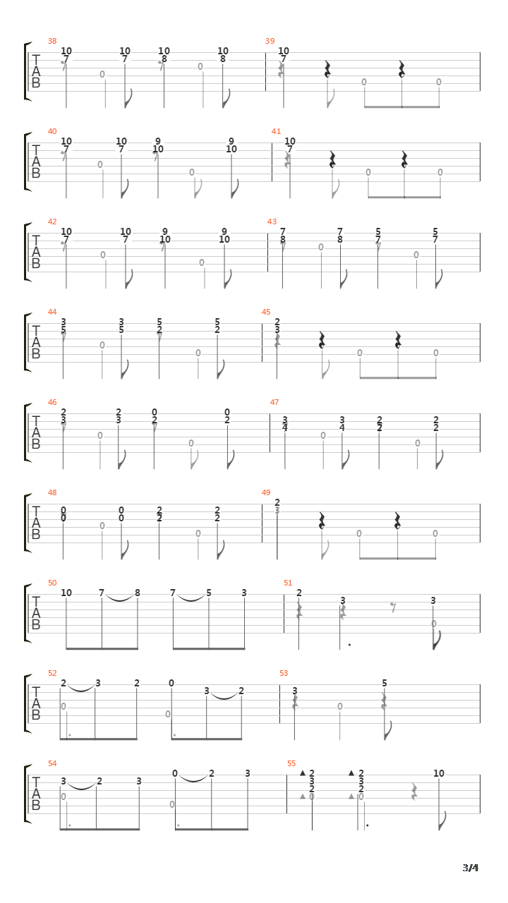 Canarios吉他谱