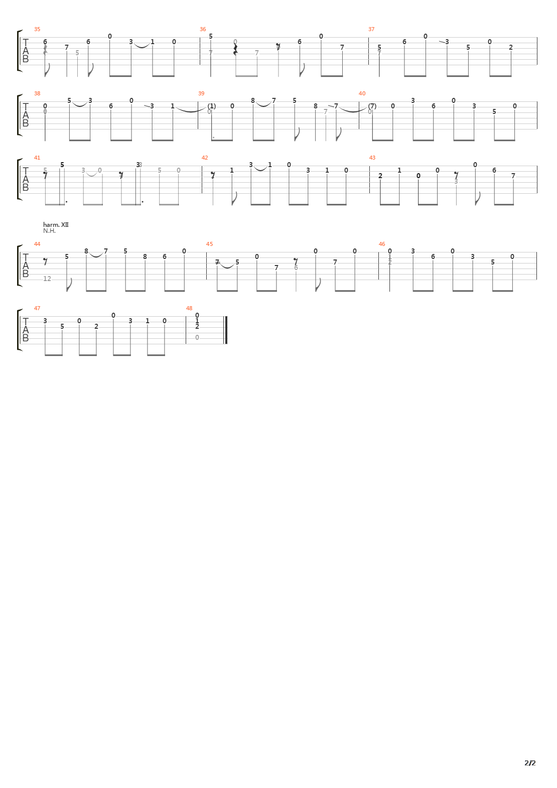 Pavanas吉他谱