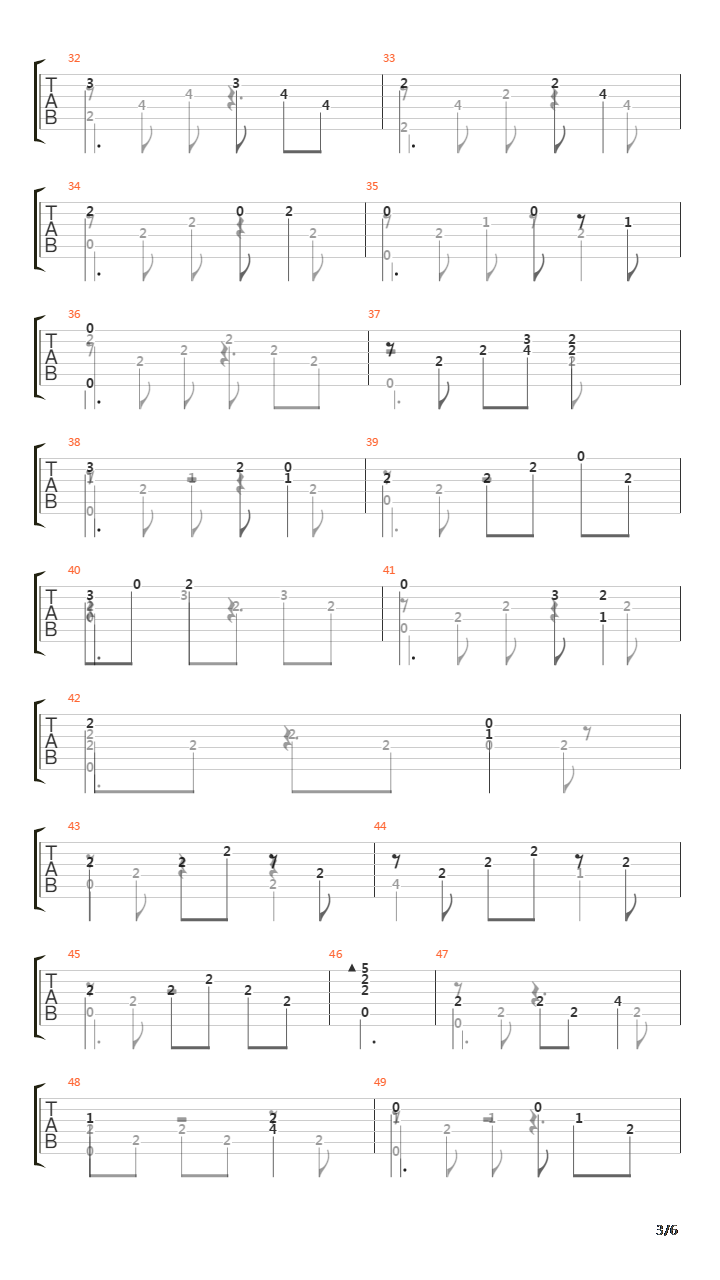 Hirtensinfonie吉他谱