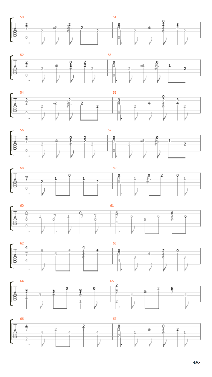 Hirtensinfonie吉他谱