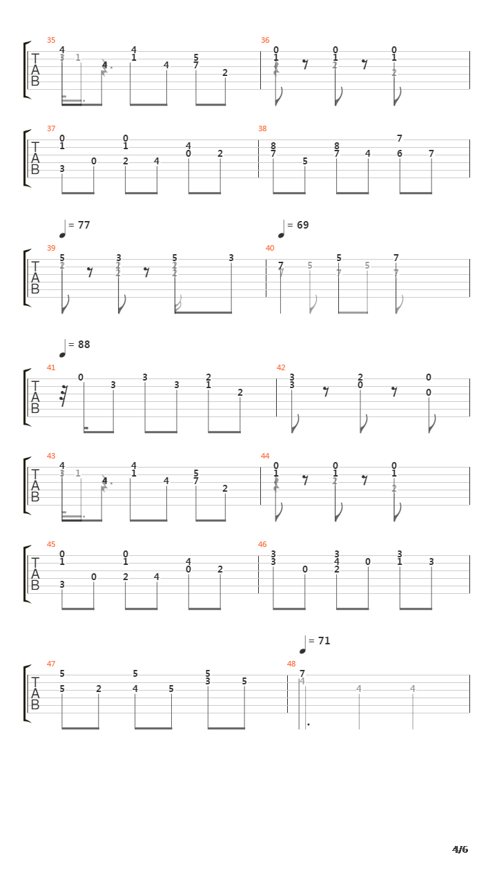 Adeu Bela Morena吉他谱