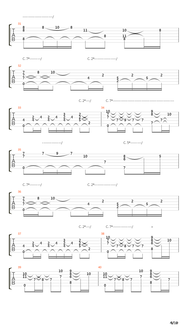 Sevilla吉他谱