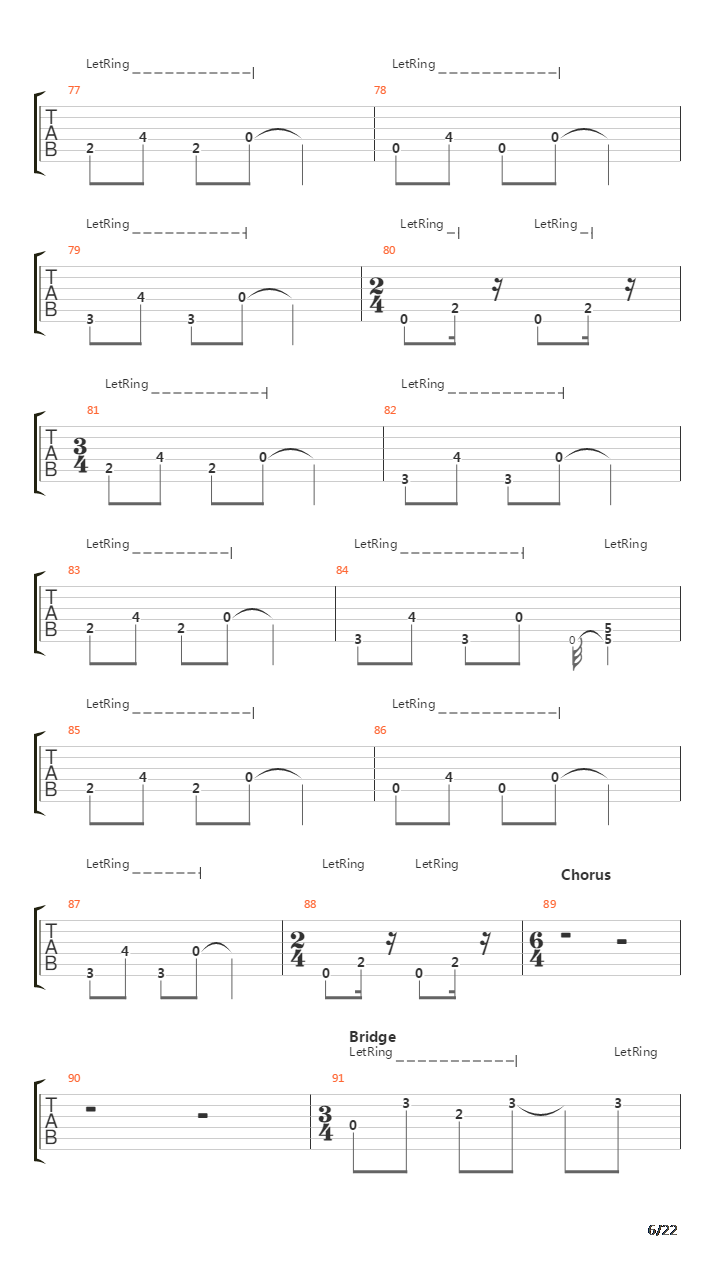 One(11)吉他谱