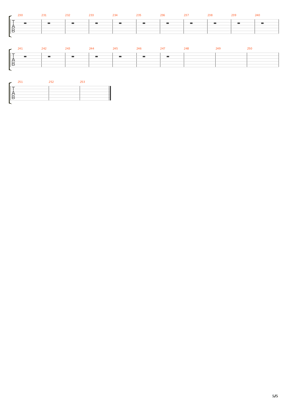 Orion(12)吉他谱