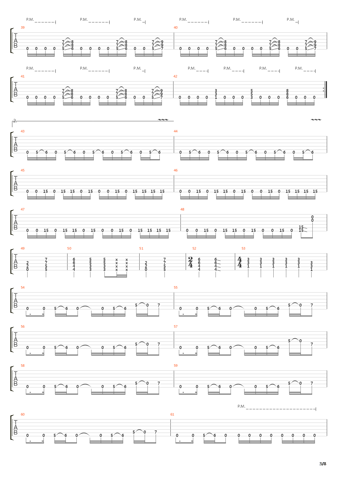 The End Of The Line吉他谱