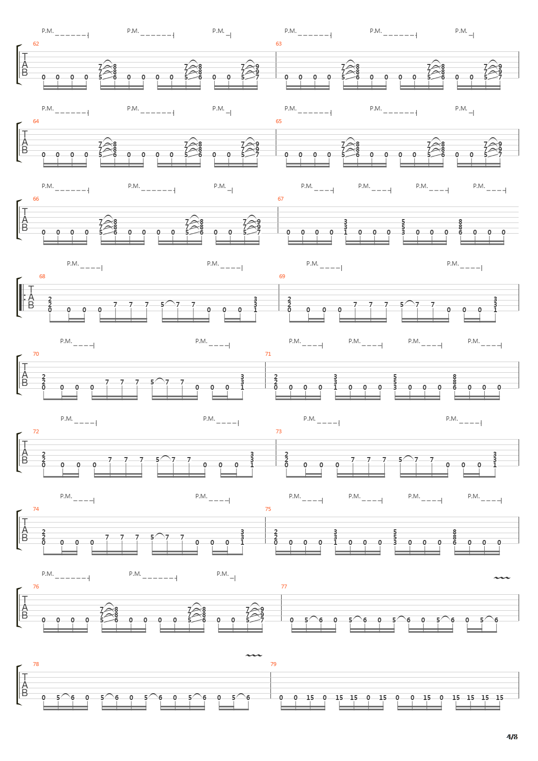 The End Of The Line吉他谱