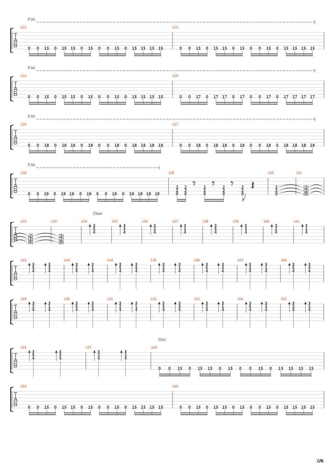 The End Of The Line吉他谱