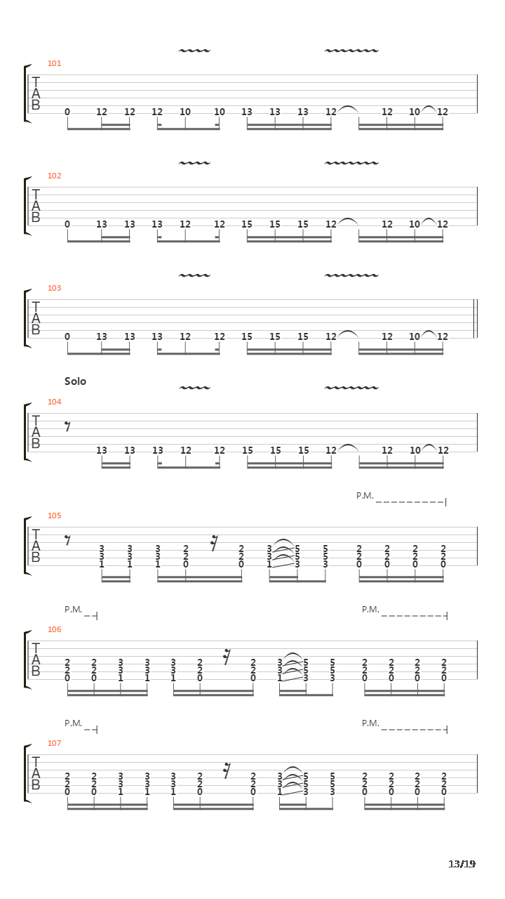 The End Of The Line吉他谱