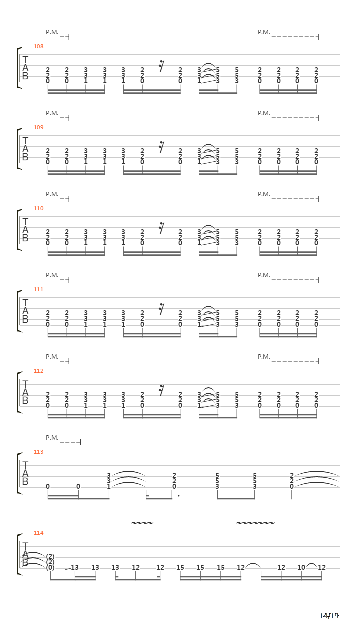 The End Of The Line吉他谱