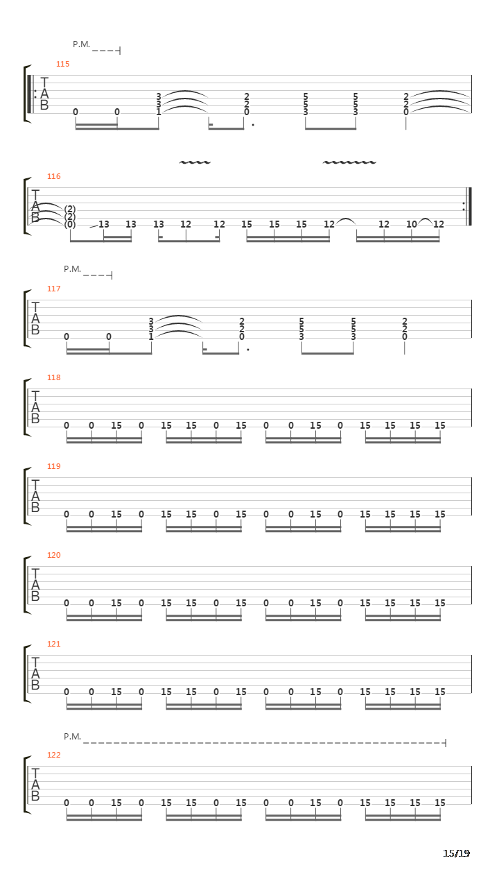 The End Of The Line吉他谱