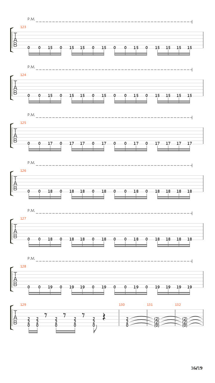 The End Of The Line吉他谱