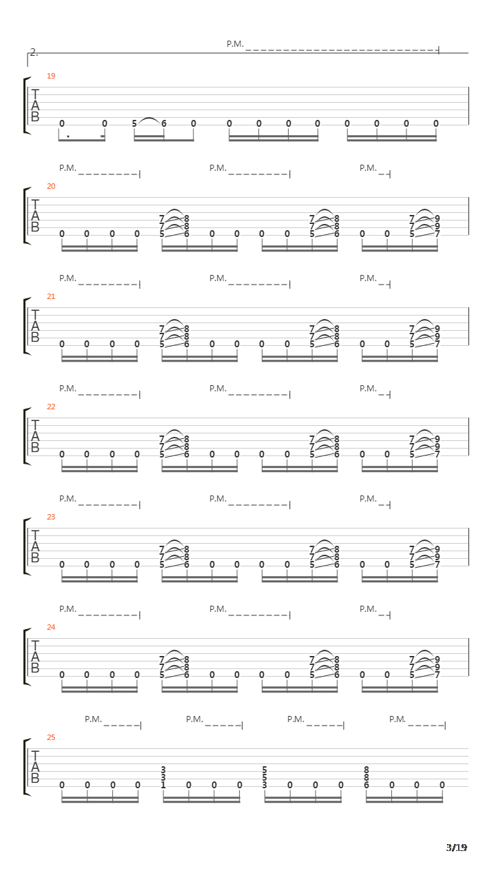 The End Of The Line吉他谱