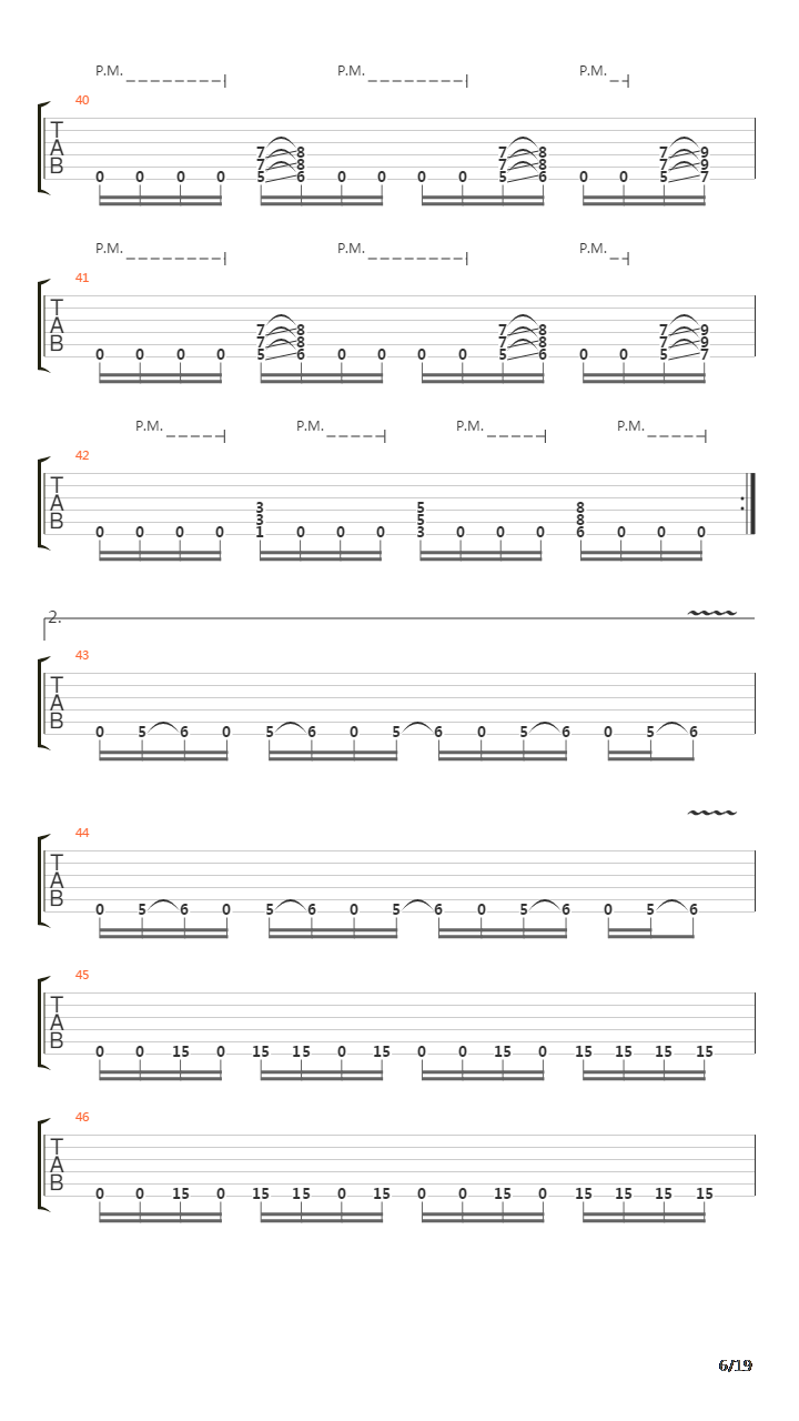 The End Of The Line吉他谱