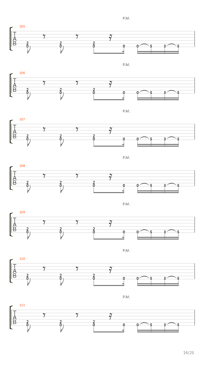 The End Of The Line吉他谱