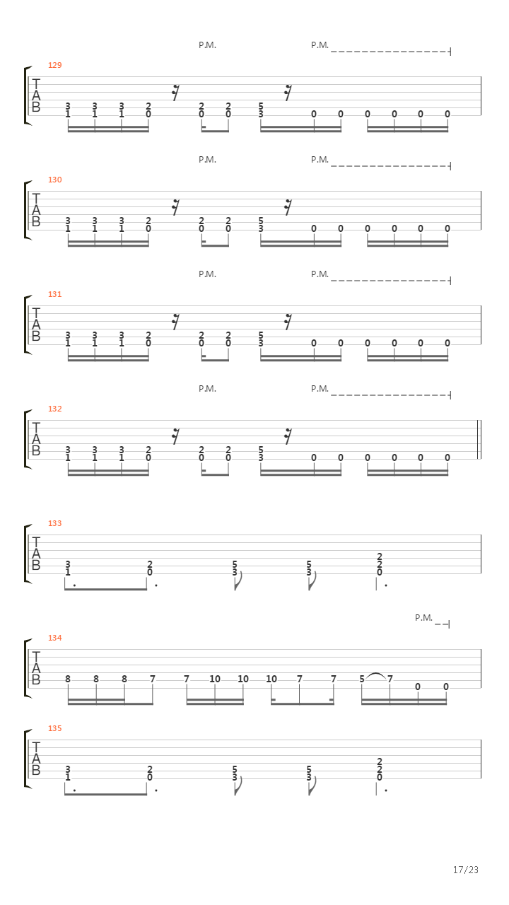 The End Of The Line吉他谱