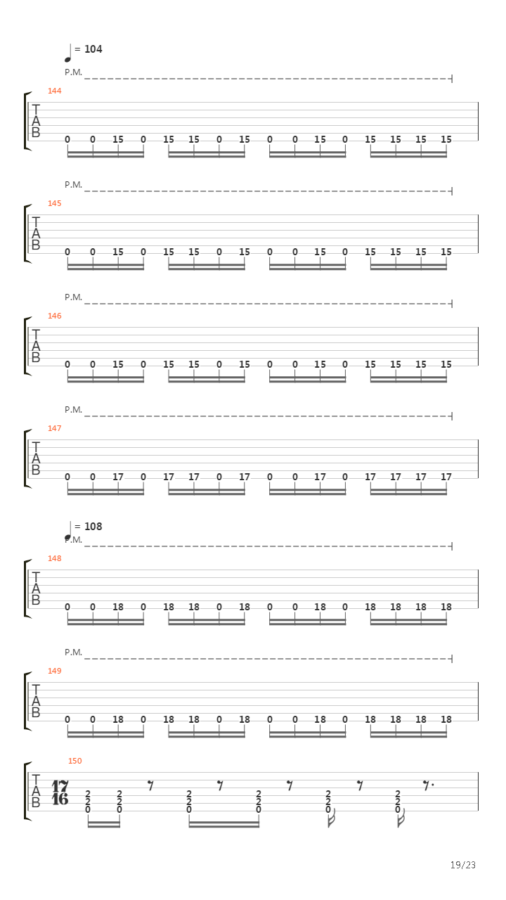 The End Of The Line吉他谱