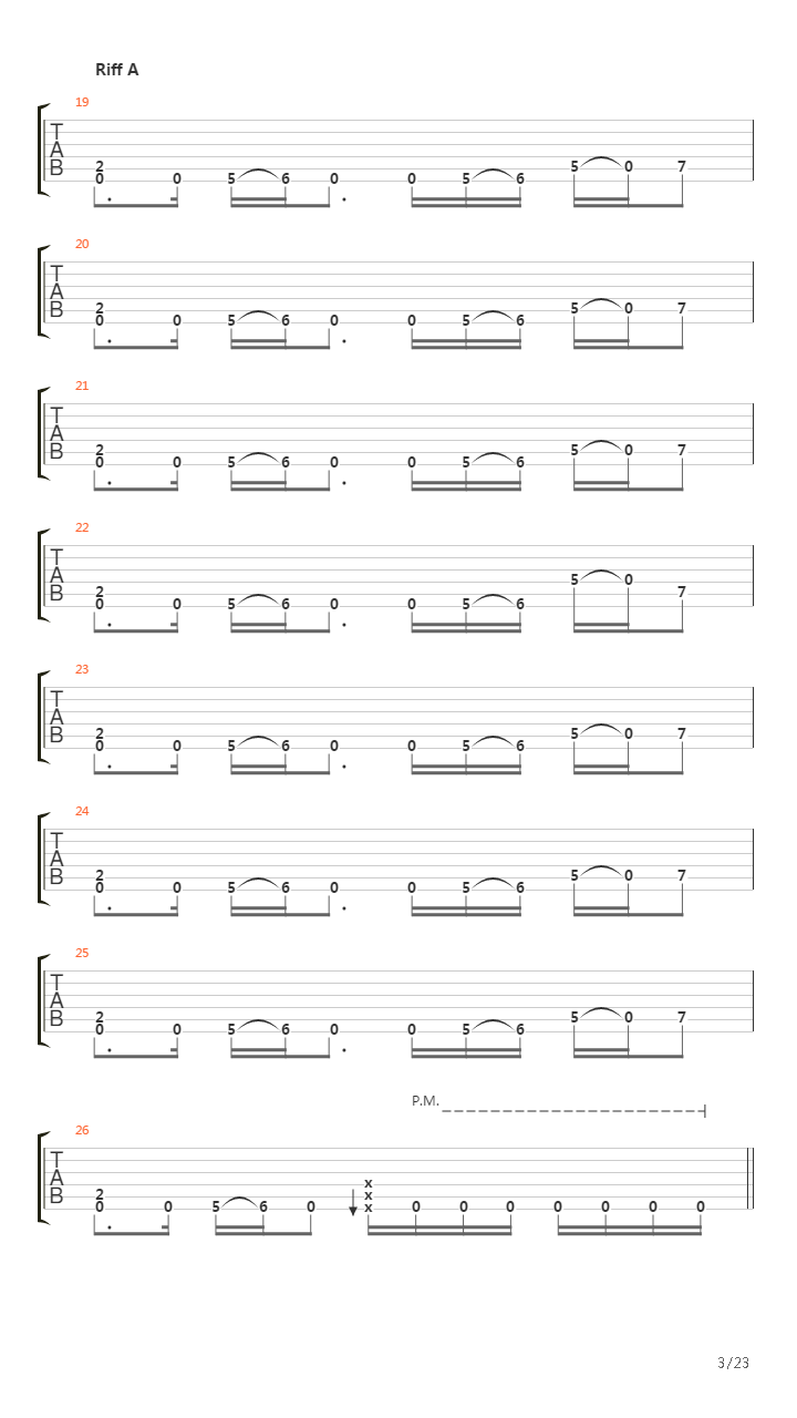 The End Of The Line吉他谱