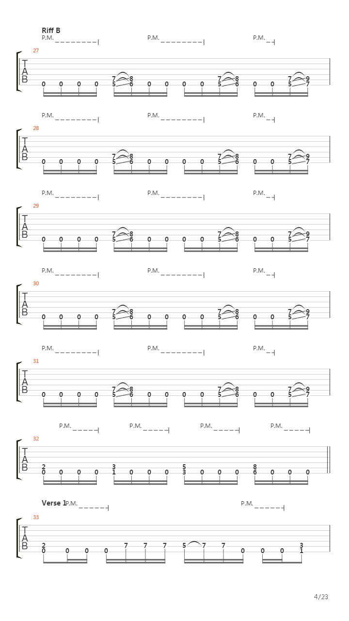 The End Of The Line吉他谱