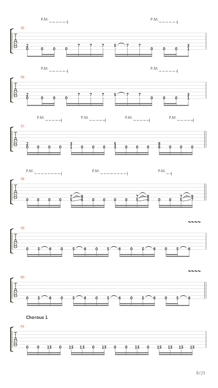 The End Of The Line吉他谱