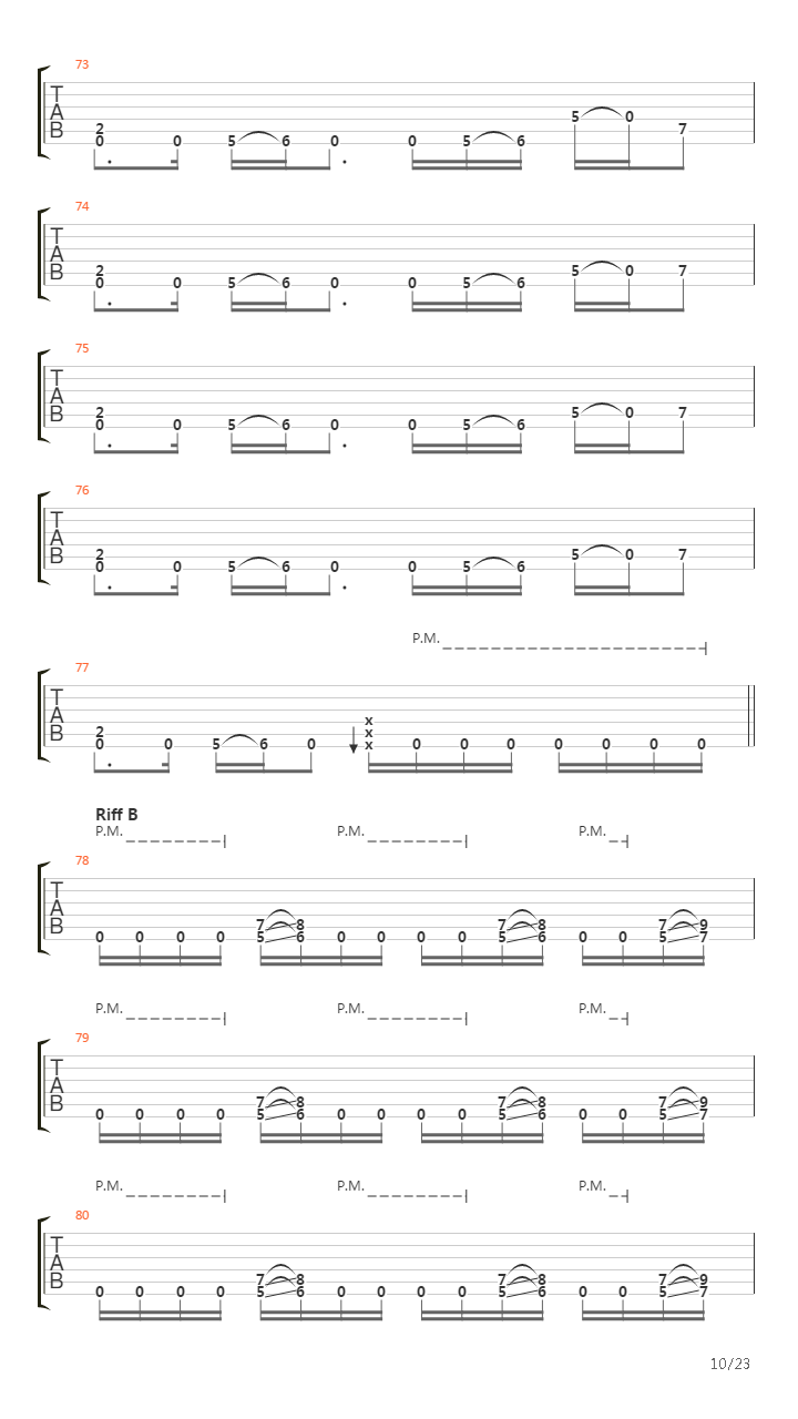 The End Of The Line吉他谱